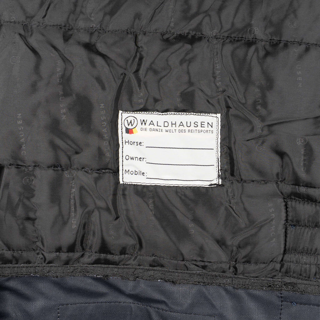 Waldhausen Alfombra de Exterior Nordic High Neck Light Azul Noche