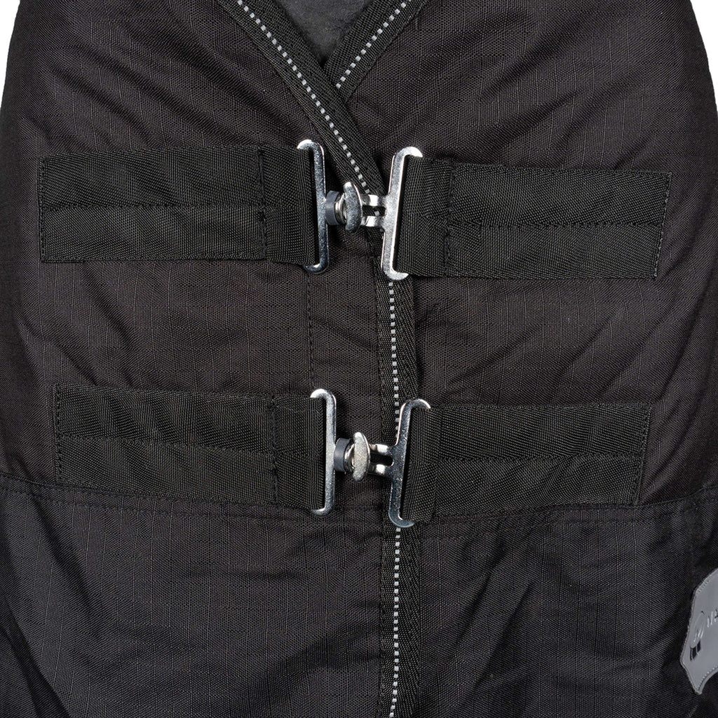 Waldhausen Alfombra de Exterior Nordic Fleece Negro