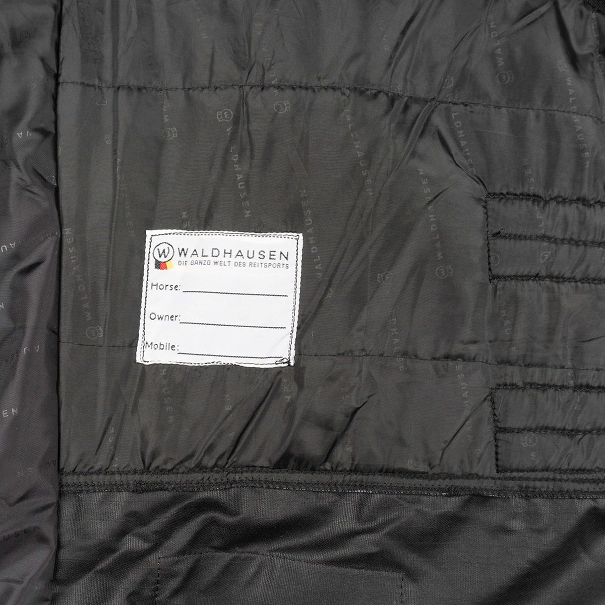 Waldhausen Alfombra de Exterior Nordic 100g Negro