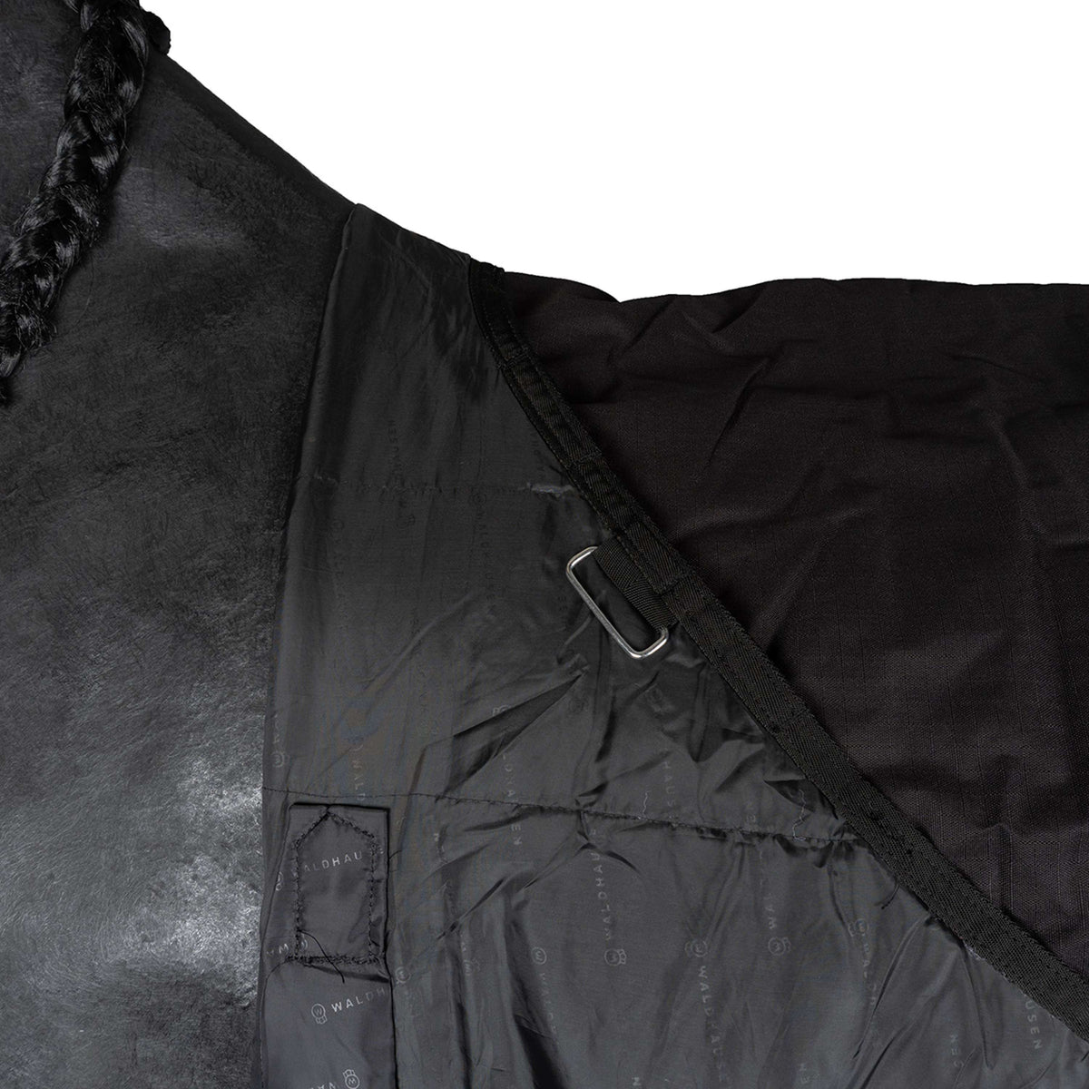 Waldhausen Alfombra de Exterior Nordic 100g Negro