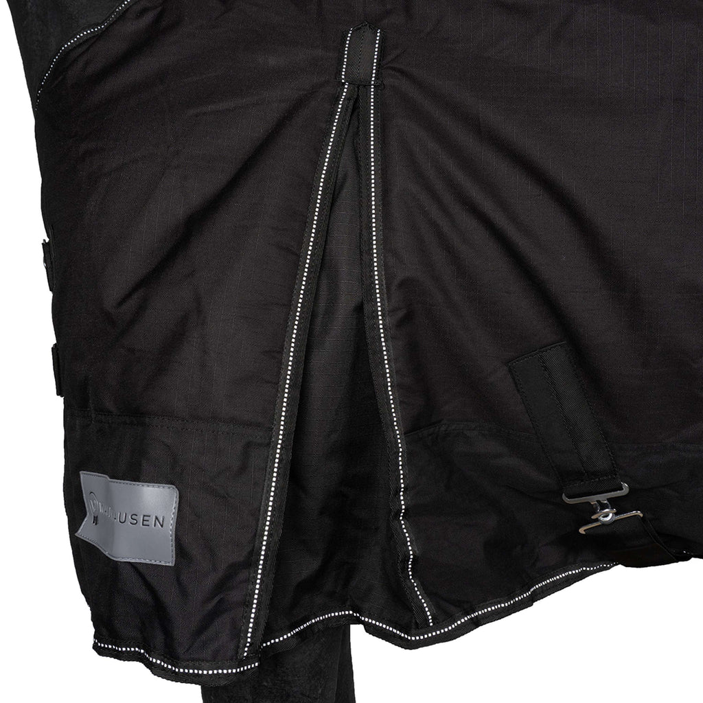 Waldhausen Alfombra de Exterior Nordic Fleece Negro