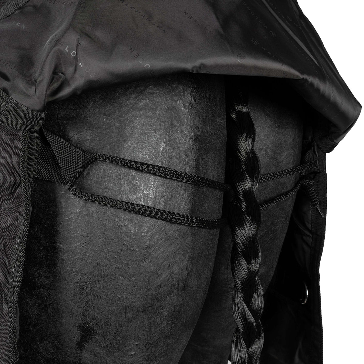 Waldhausen Alfombra de Exterior Nordic 100g Negro