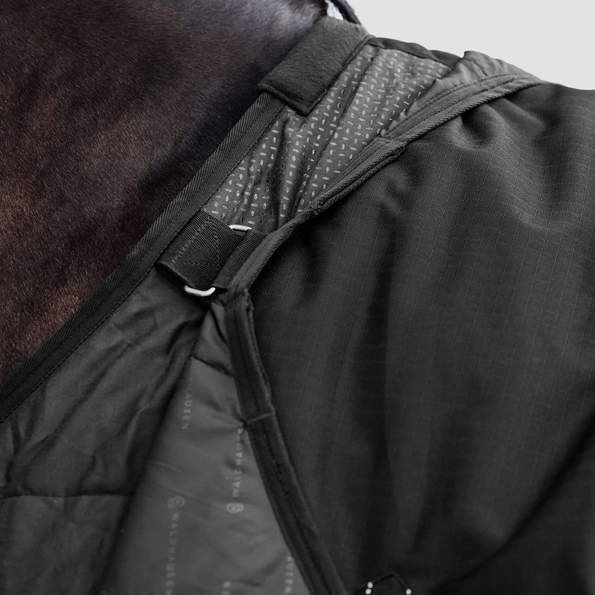 Waldhausen Alfombra de Exterior Nordic 100g Negro