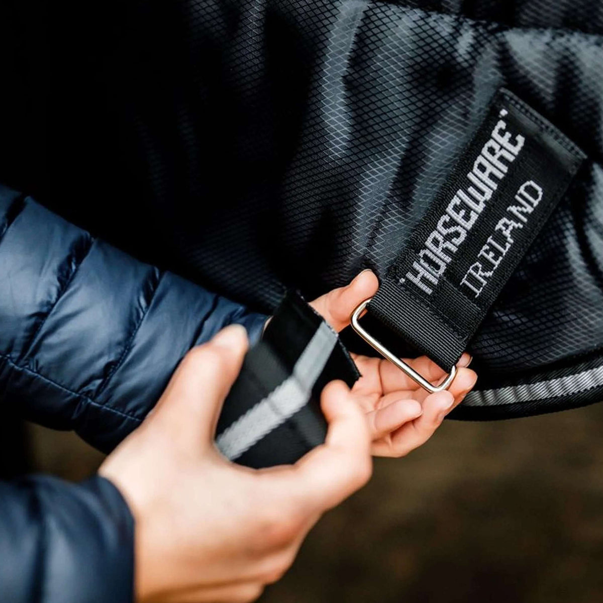 Horseware Easy-Layer Stable Plus Heavy 400g Negro/Negro