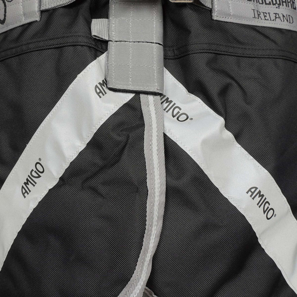Amigo Bravo 12XL Original Turnout Mediana 250g Black/Titanium Grey