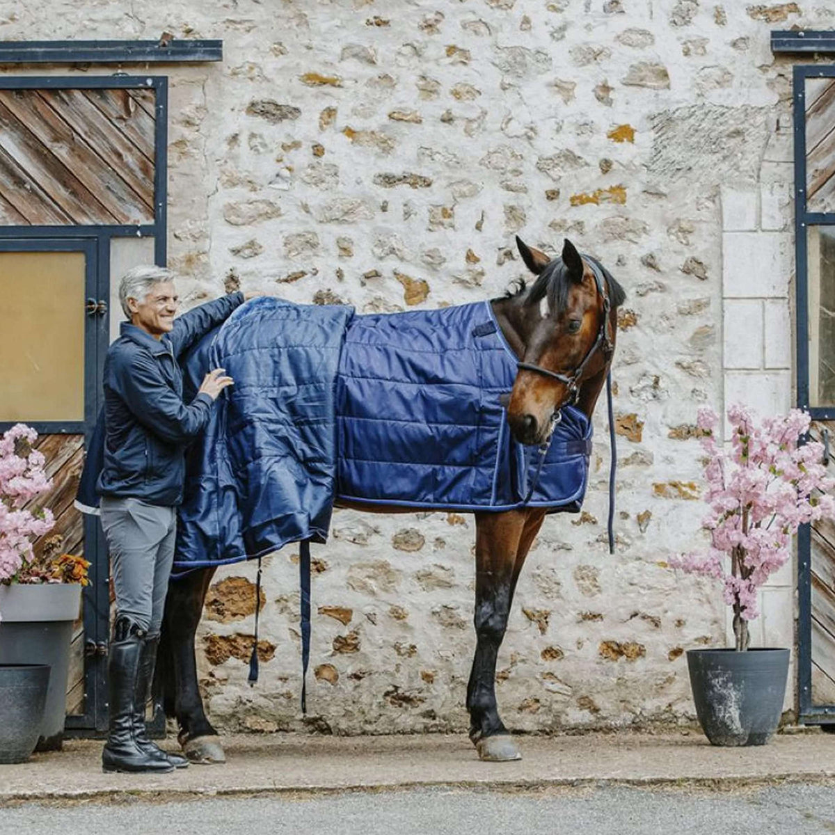 EQUITHÈME Bajoalfombra Classic 300g Navy