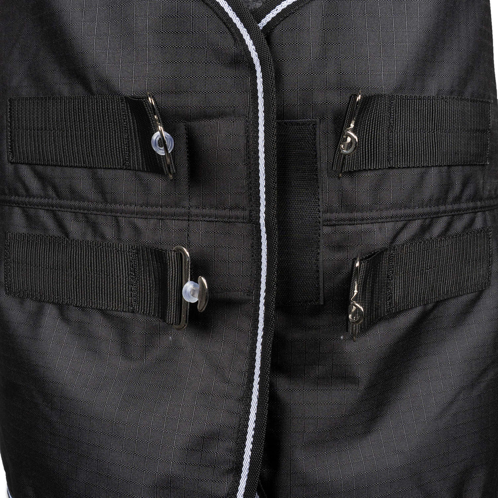 EQUITHÈME Alfombra de Exterior 600D Standard 300g Negro