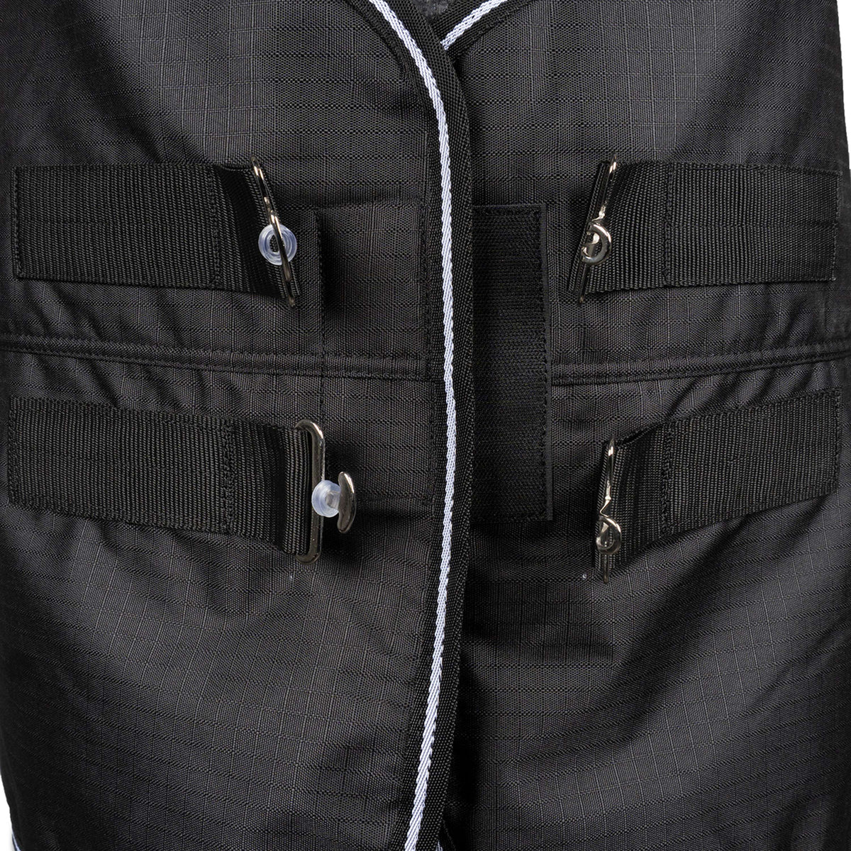 EQUITHÈME Alfombra de Exterior 600D Standard 300g Negro