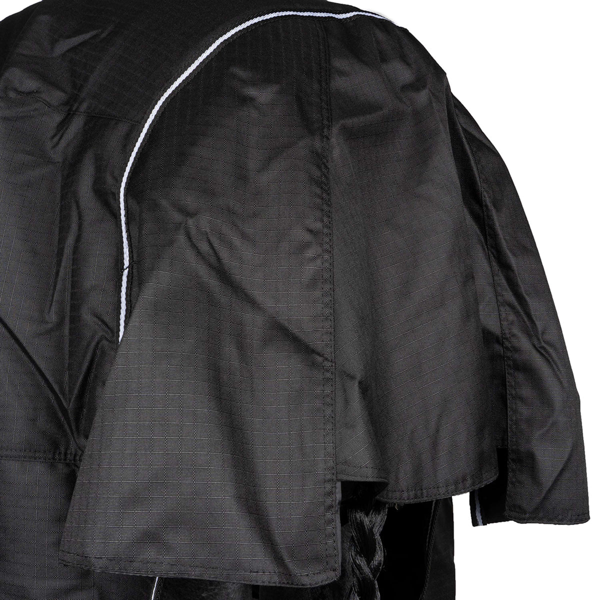 EQUITHÈME Alfombra de Exterior 600D Standard 300g Negro