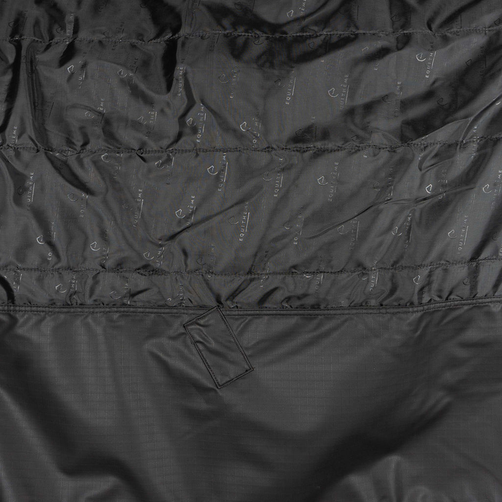 EQUITHÈME Alfombra de Exterior 600D Standard 300g Negro