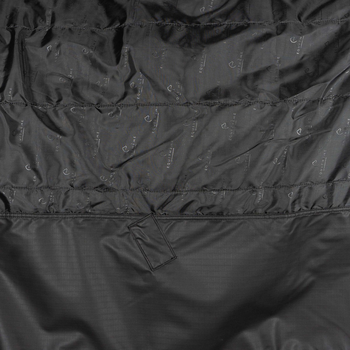 EQUITHÈME Alfombra de Exterior 600D Standard 300g Negro