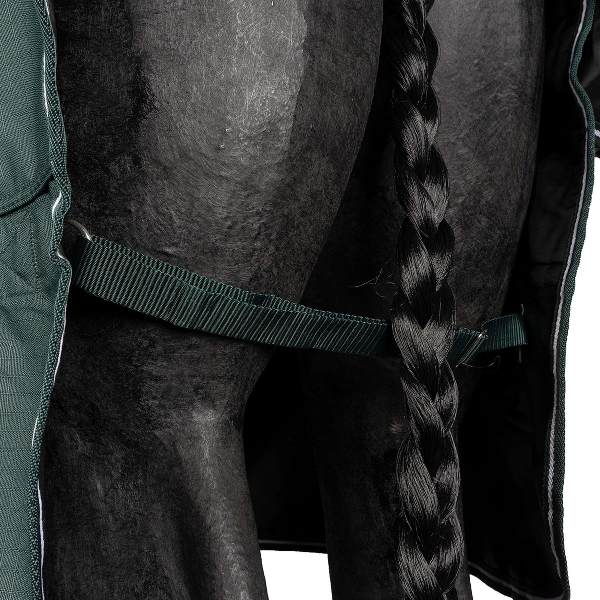 EQUITHÈME Alfombra de Exterior 600D Standard 300g Verde
