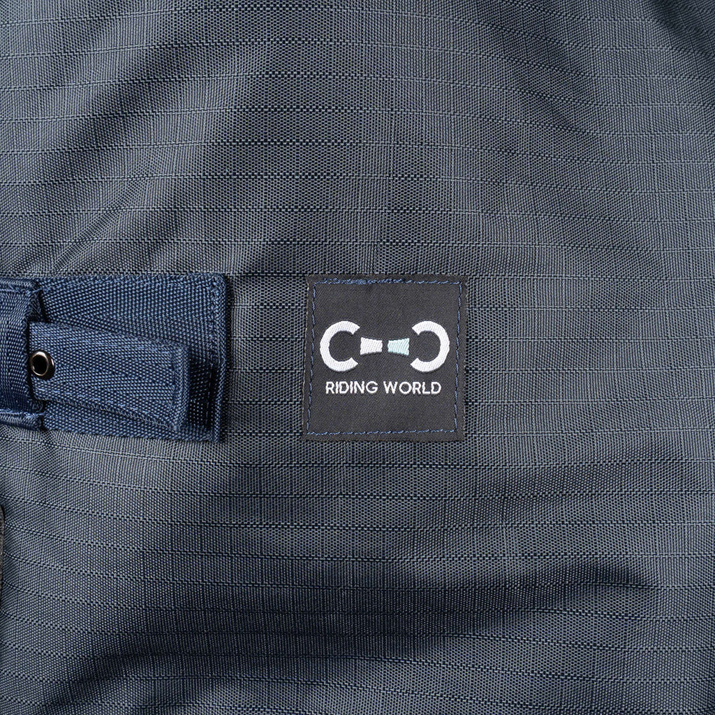 Riding World Alfombra de Exterior Eco 600D 50g Navy