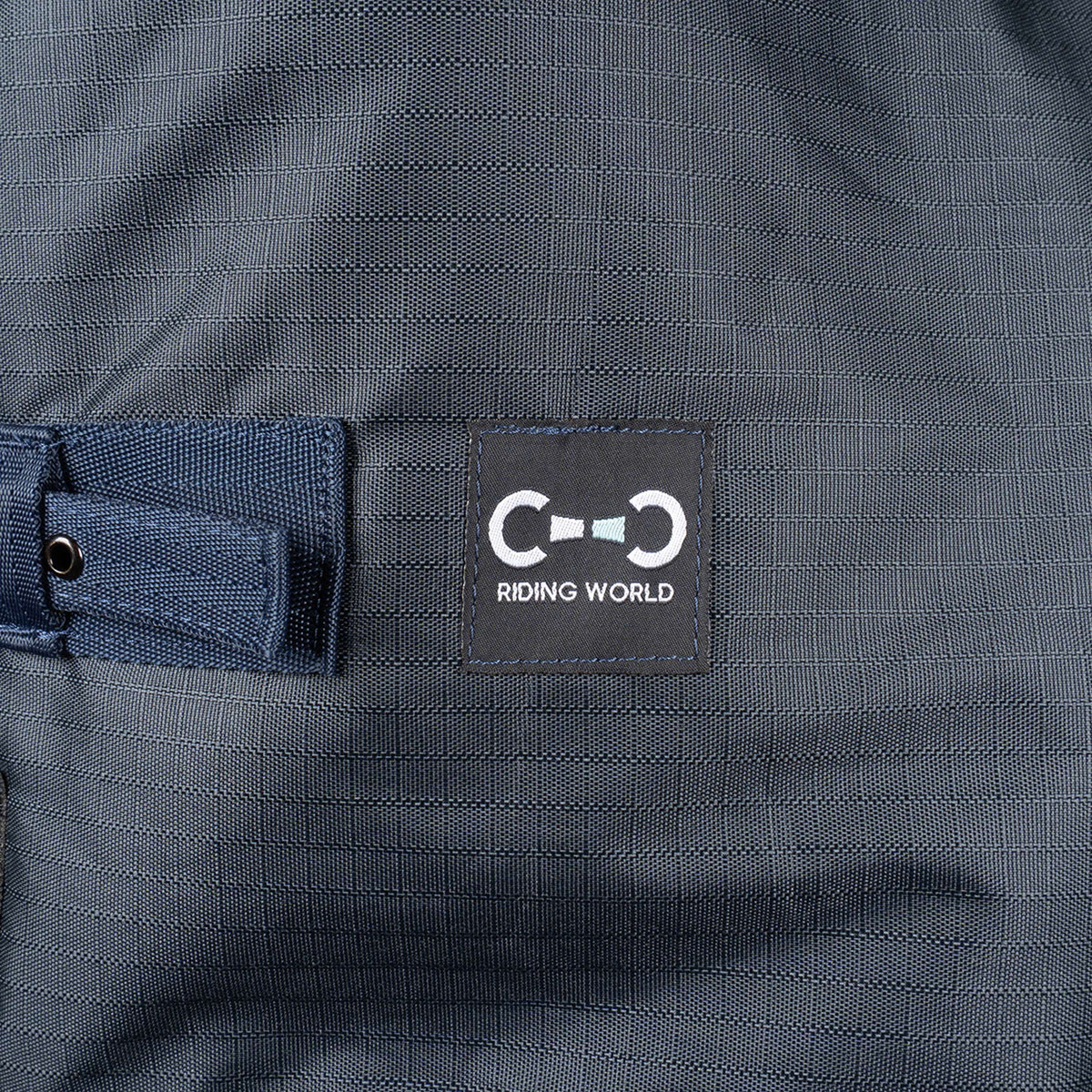 Riding World Alfombra de Exterior Eco 600D 50g Navy