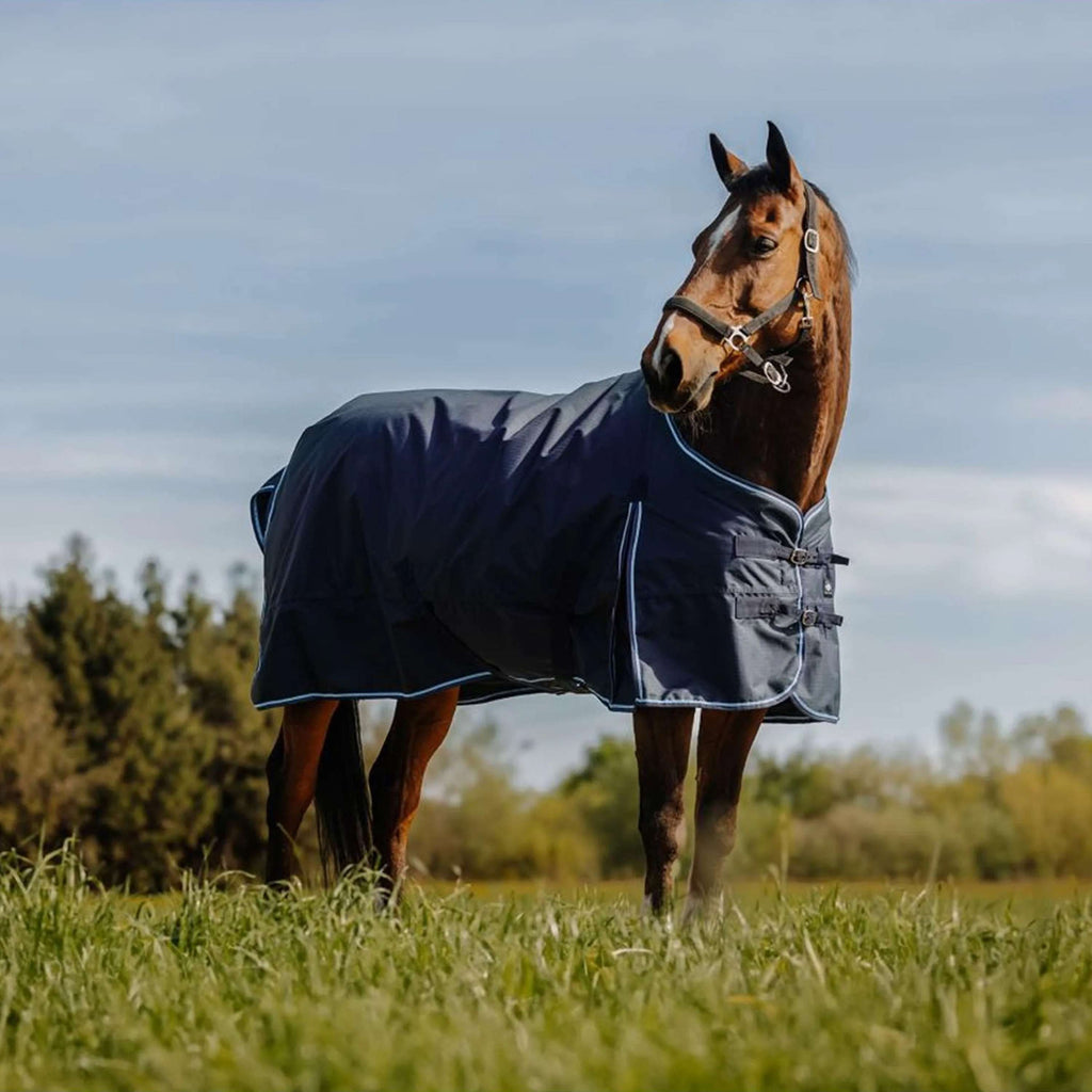 Riding World Alfombra de Exterior Eco 600D 50g Navy