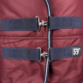 EQUITHÈME Alfombra de Exterior 1200D 150g Standard Burdeos