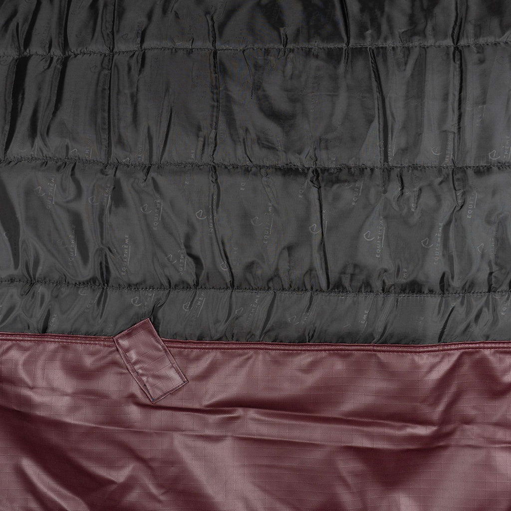 EQUITHÈME Alfombra de Exterior 1200D 150g Standard Burdeos