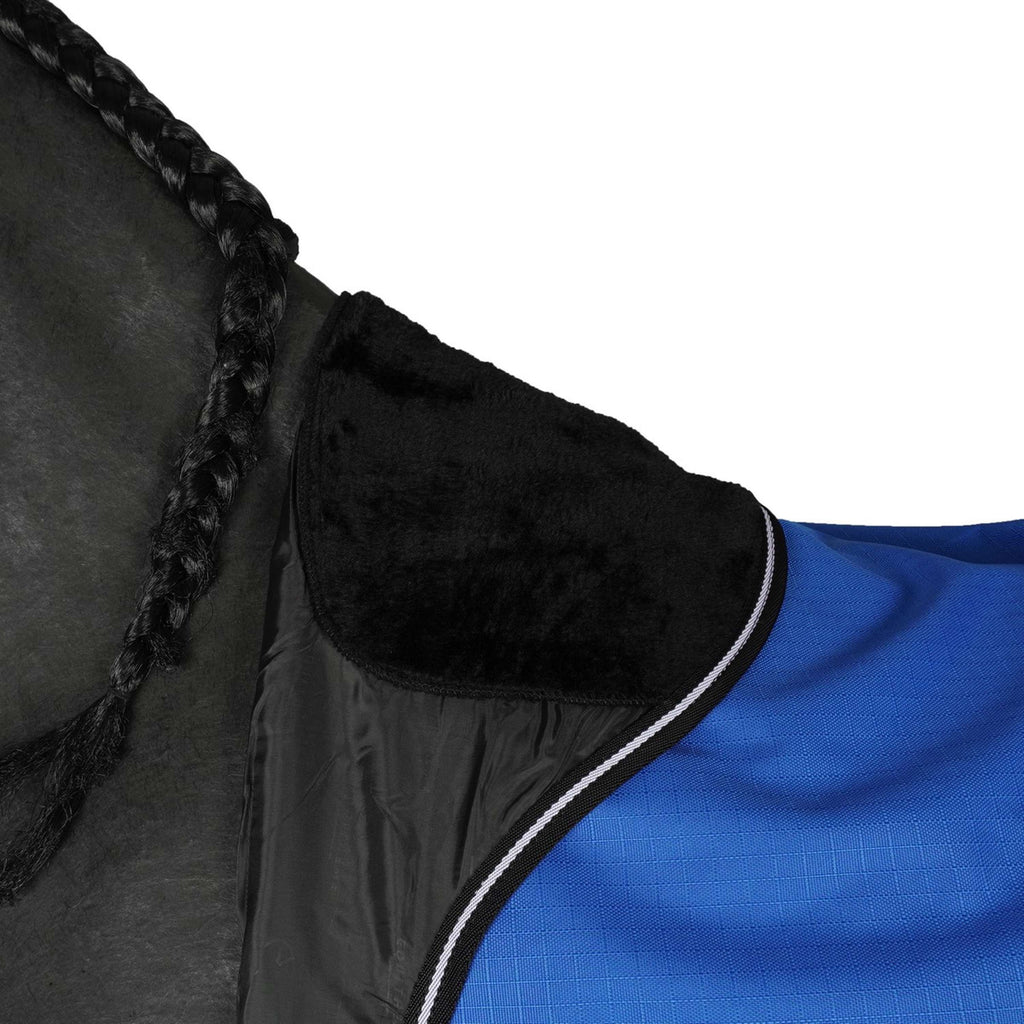 EQUITHÈME Alfombra de Exterior 1200D 0g Aisance High Neck Royal Blue