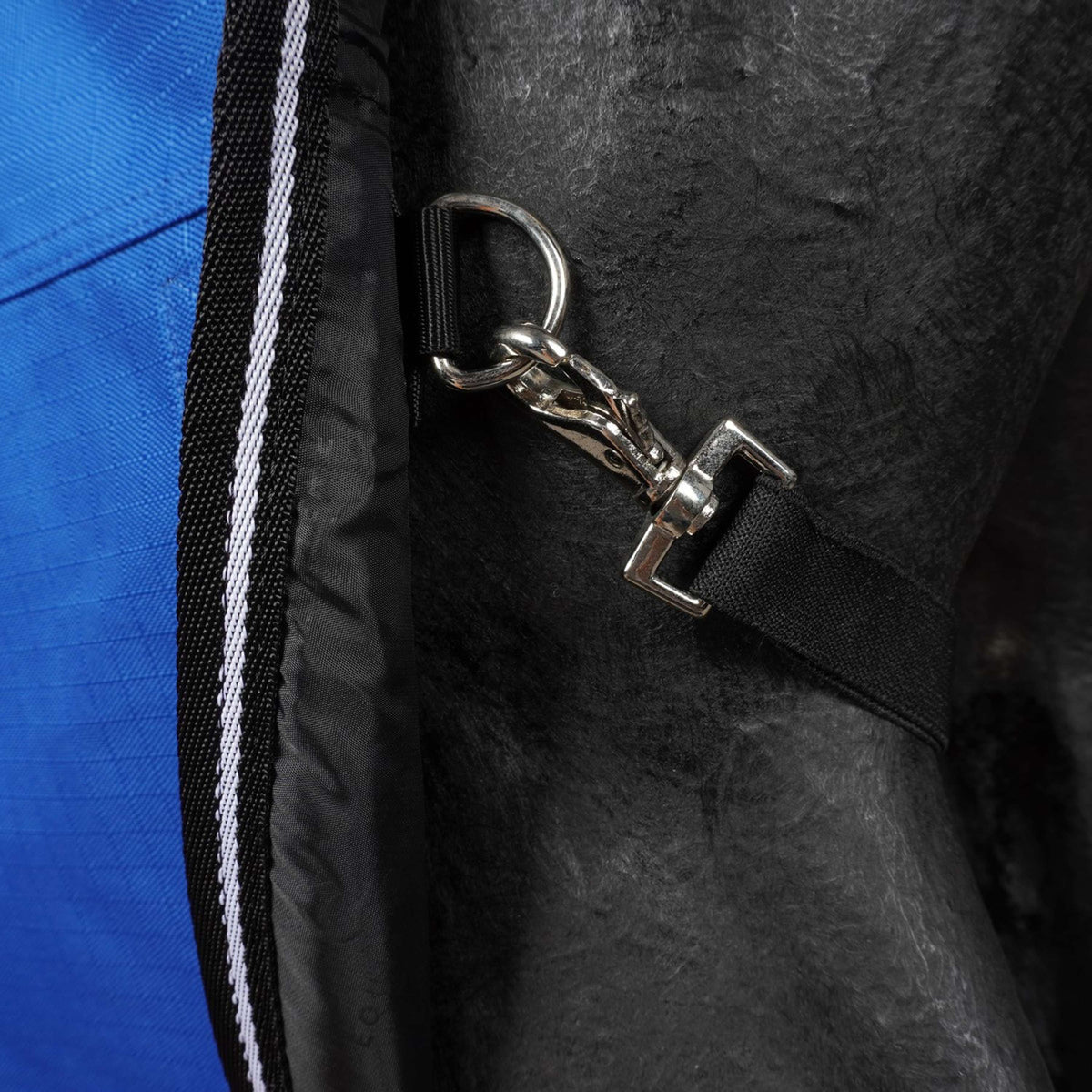 EQUITHÈME Alfombra de Exterior 1200D 0g Aisance High Neck Royal Blue