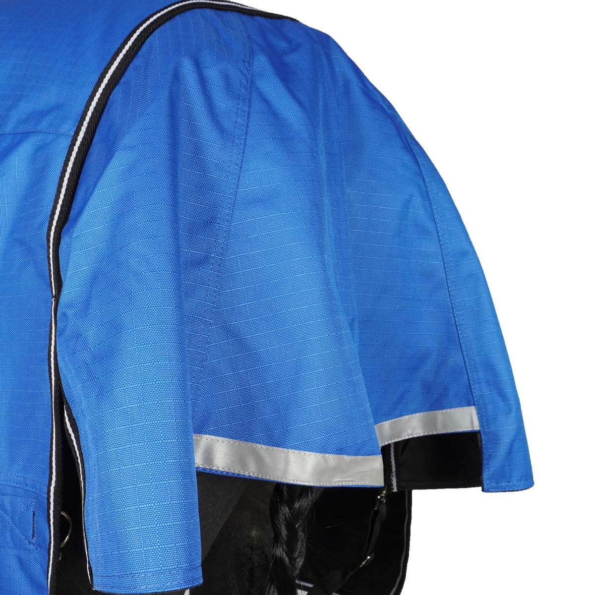 EQUITHÈME Alfombra de Exterior 1200D 0g Aisance High Neck Royal Blue