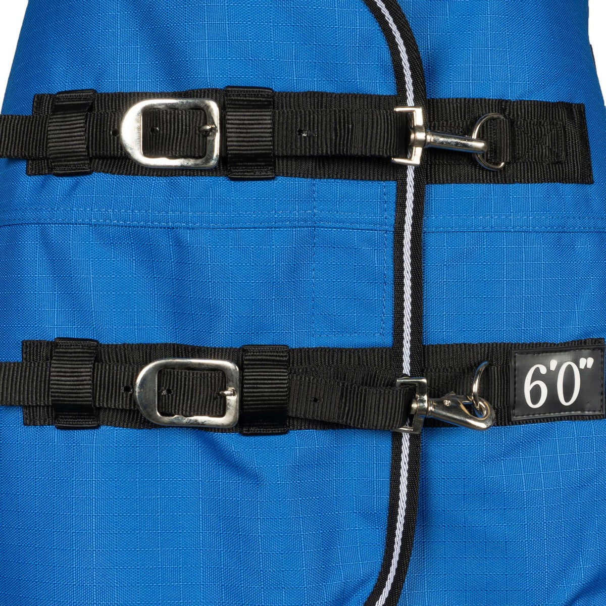 EQUITHÈME Alfombra de Exterior 1200D 50g Aisance High Neck Royal Blue