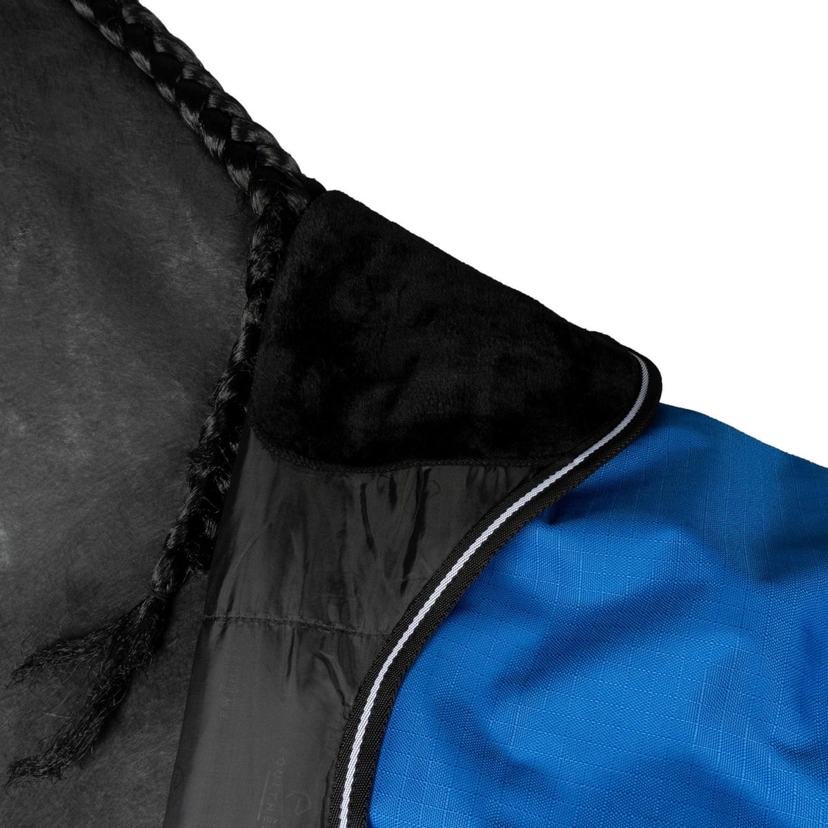 EQUITHÈME Alfombra de Exterior 1200D 300g Aisance High Neck Royal Blue