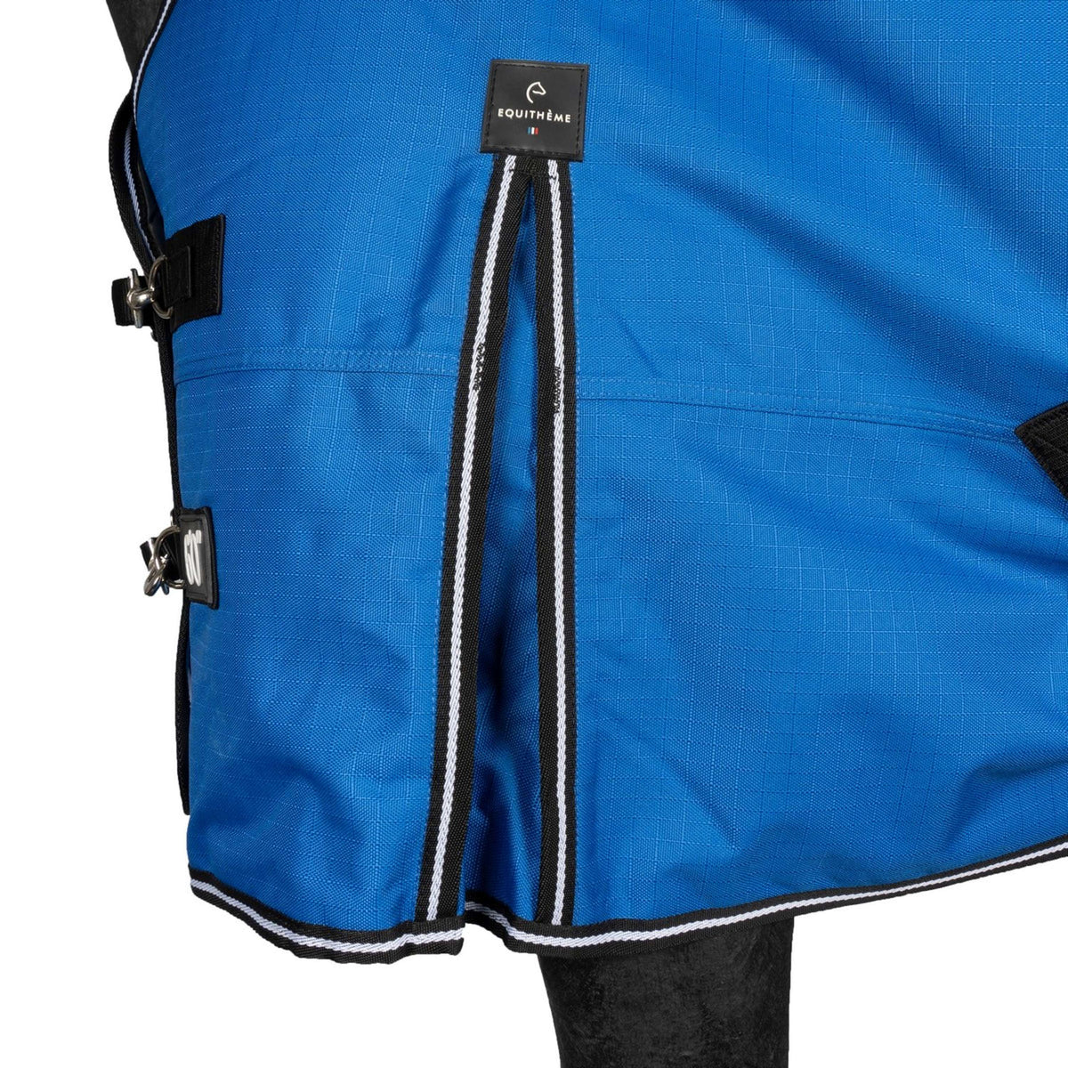 EQUITHÈME Alfombra de Exterior 1200D 50g Aisance High Neck Royal Blue