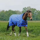 EQUITHÈME Alfombra de Exterior 1200D 300g Aisance High Neck Royal Blue