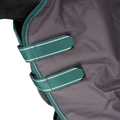 Weatherbeeta Manta de Invierno Comfitec Plus Dynamic II Detach-A-Neck Medium Grey/Dark Green/White