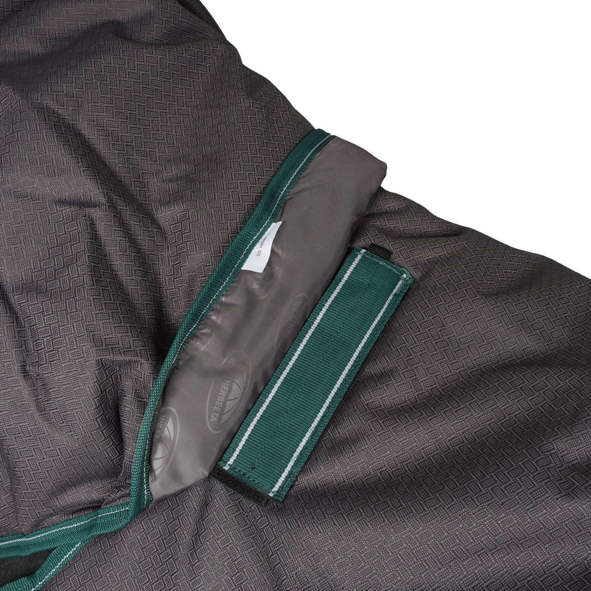 Weatherbeeta Manta de Invierno Comfitec Plus Dynamic II Detach-A-Neck Medium Grey/Dark Green/White