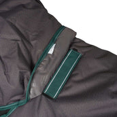 Weatherbeeta Manta de Invierno Comfitec Plus Dynamic II Detach-A-Neck Medium Grey/Dark Green/White