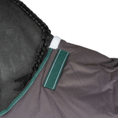 Weatherbeeta Manta de Invierno Comfitec Plus Dynamic II Detach-A-Neck Medium Grey/Dark Green/White