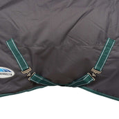 Weatherbeeta Manta de Invierno Comfitec Plus Dynamic II Detach-A-Neck Medium Grey/Dark Green/White