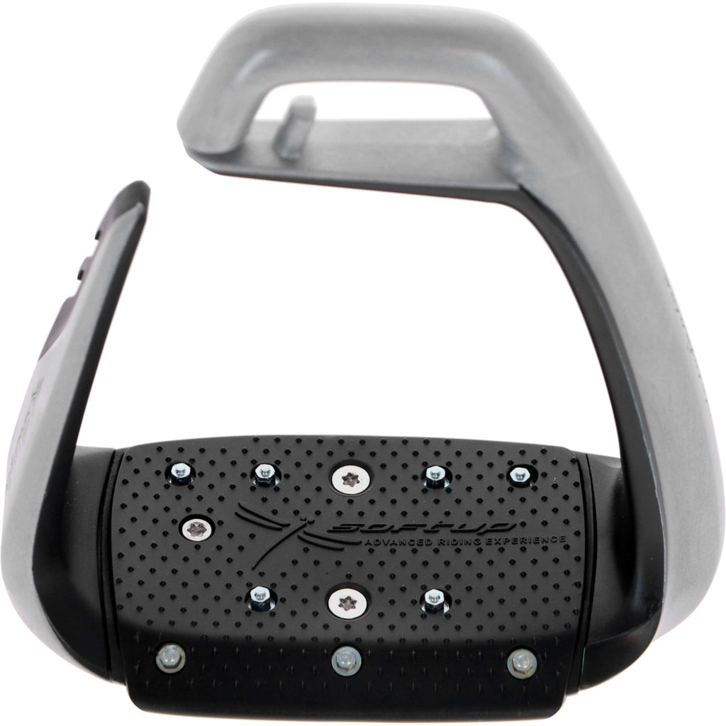 Freejump Estribos Soft Up Classic+ Plata/Negro