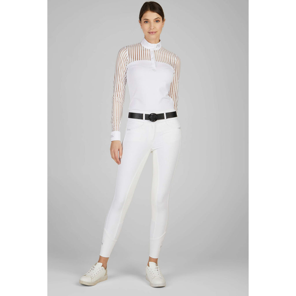 Pikeur Pantalones Laure Highwaist Blanco