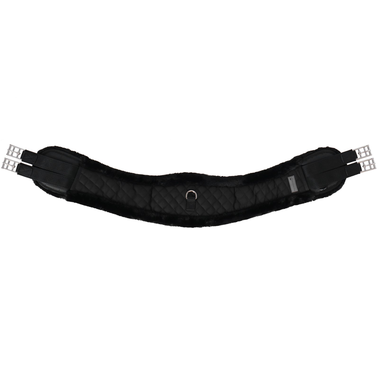 Waldhausen Cincha de Salto Half Moon Negro/Negro