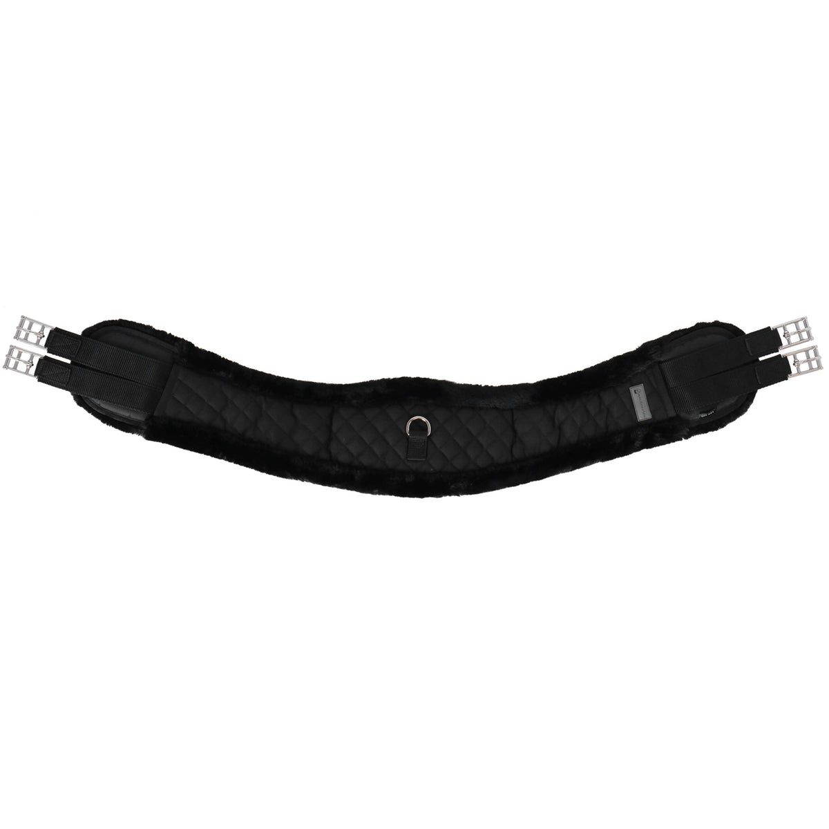 Waldhausen Cincha de Salto Half Moon Negro/Negro