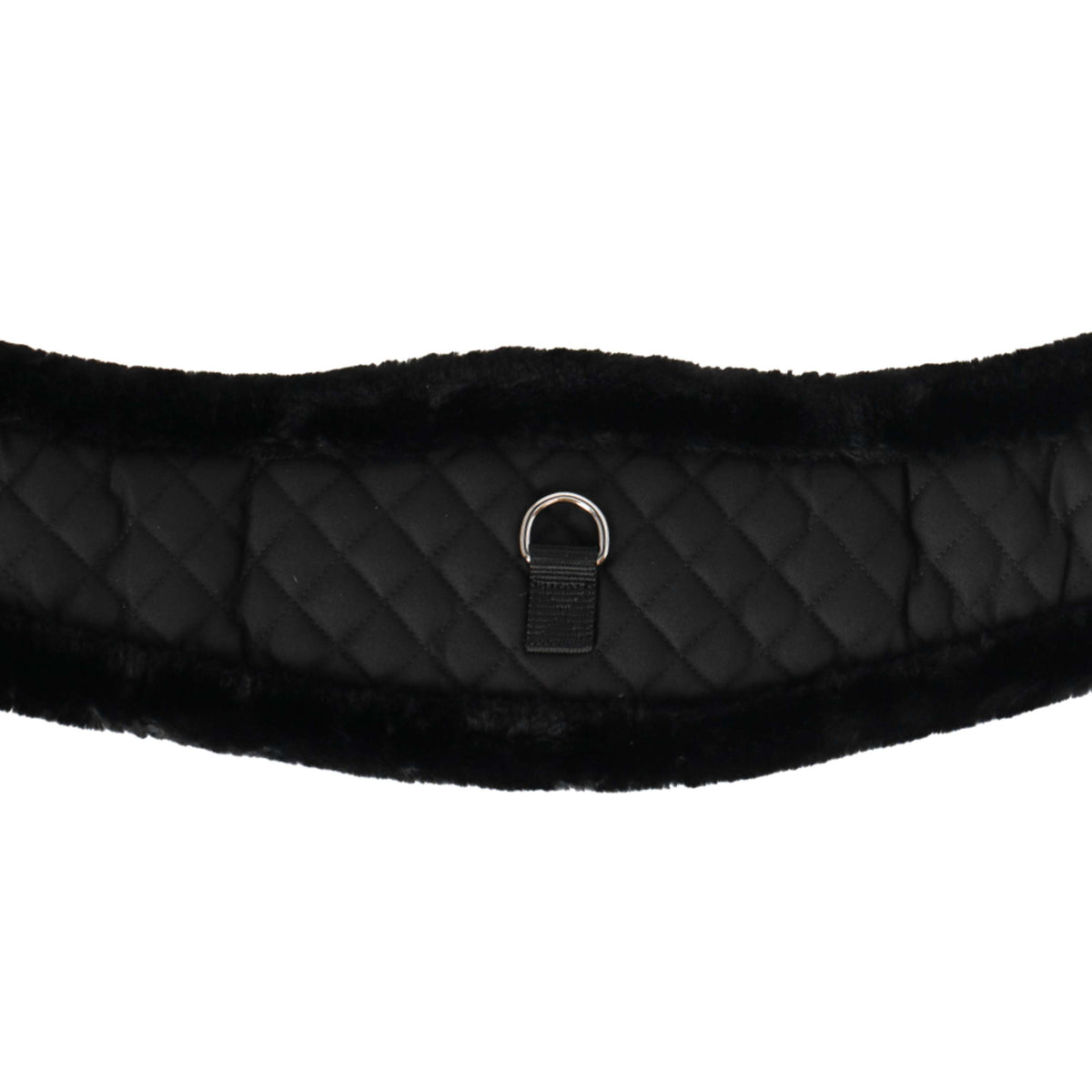 Waldhausen Cincha de Salto Half Moon Negro/Negro