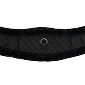 Waldhausen Cincha de Salto Half Moon Negro/Negro