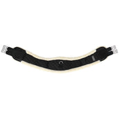 Waldhausen Cincha de Salto Half Moon Negro/Natural