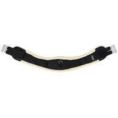 Waldhausen Cincha de Salto Half Moon Negro/Natural