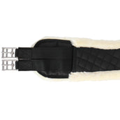 Waldhausen Cincha de Salto Half Moon Negro/Natural