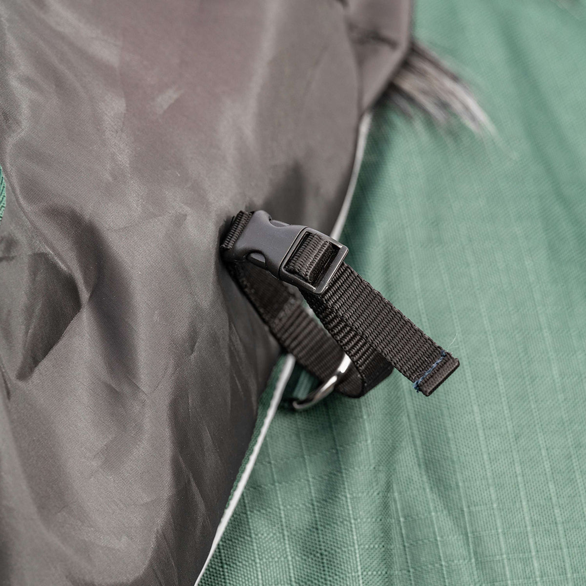 Agradi Horse Cubrecuellos 1200D 200gr Banda Reflectante Verde