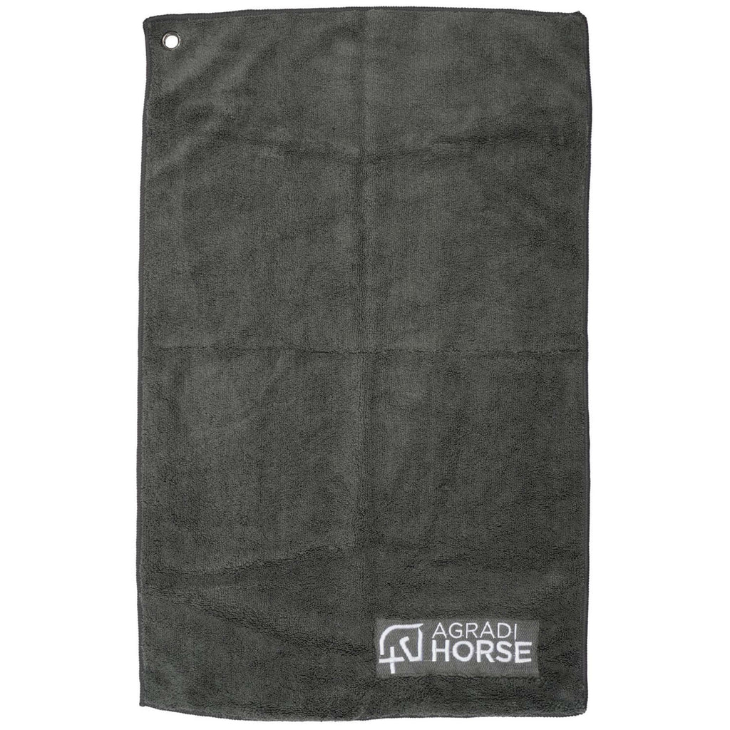 Agradi Horse Toalla Microfibre per Paar Gris