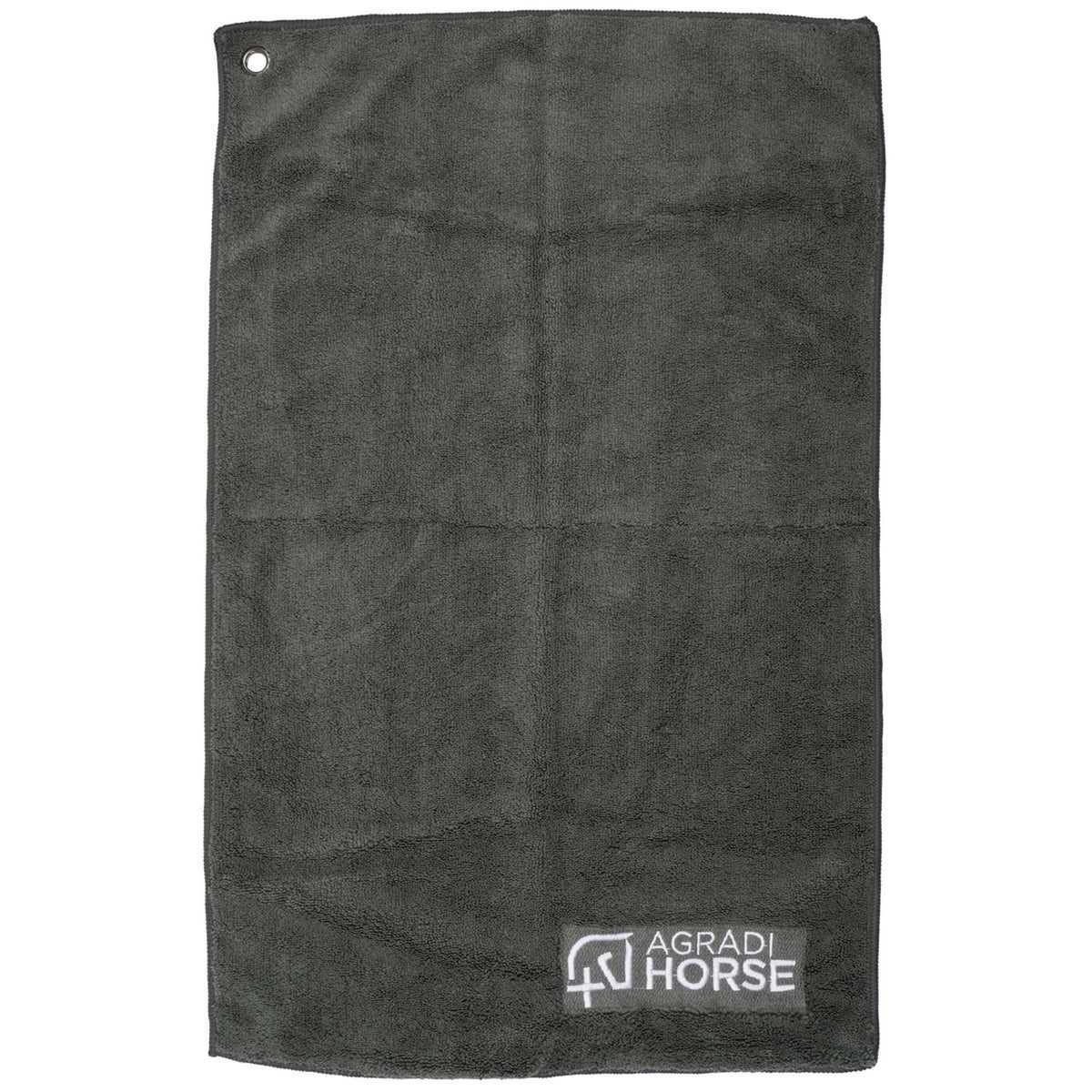 Agradi Horse Toalla Microfibre per Paar Gris