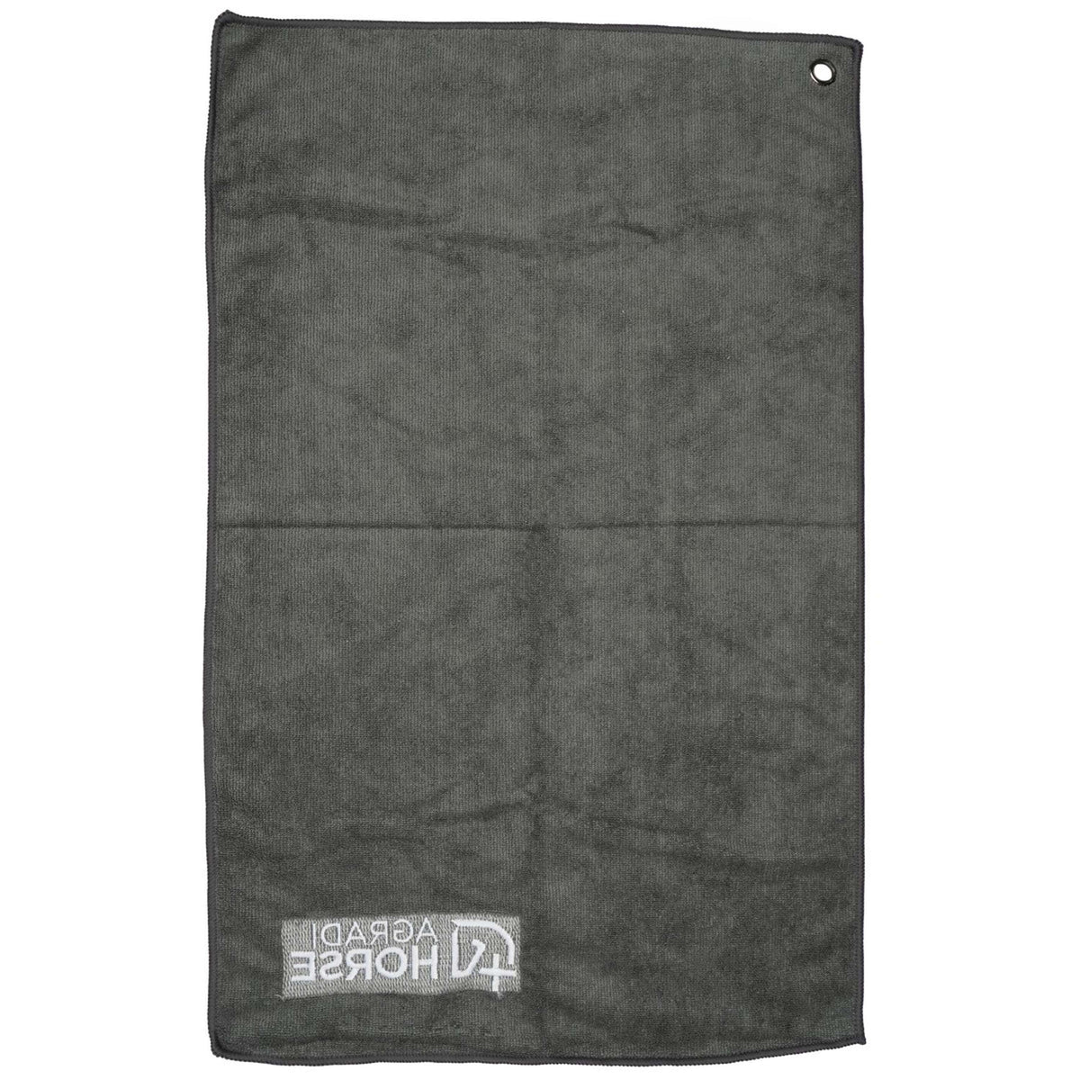 Agradi Horse Toalla Microfibre per Paar Gris