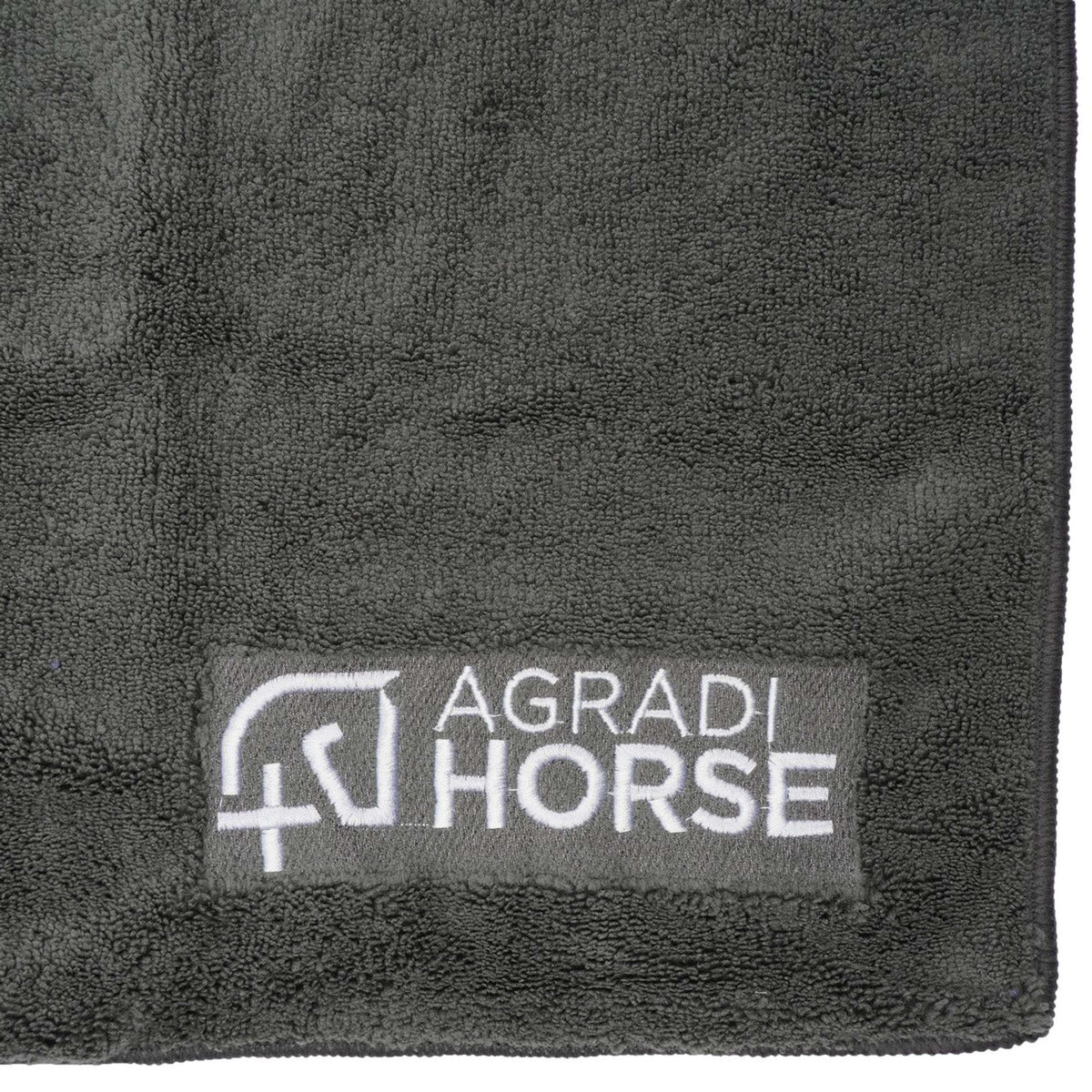 Agradi Horse Toalla Microfibre per Paar Gris