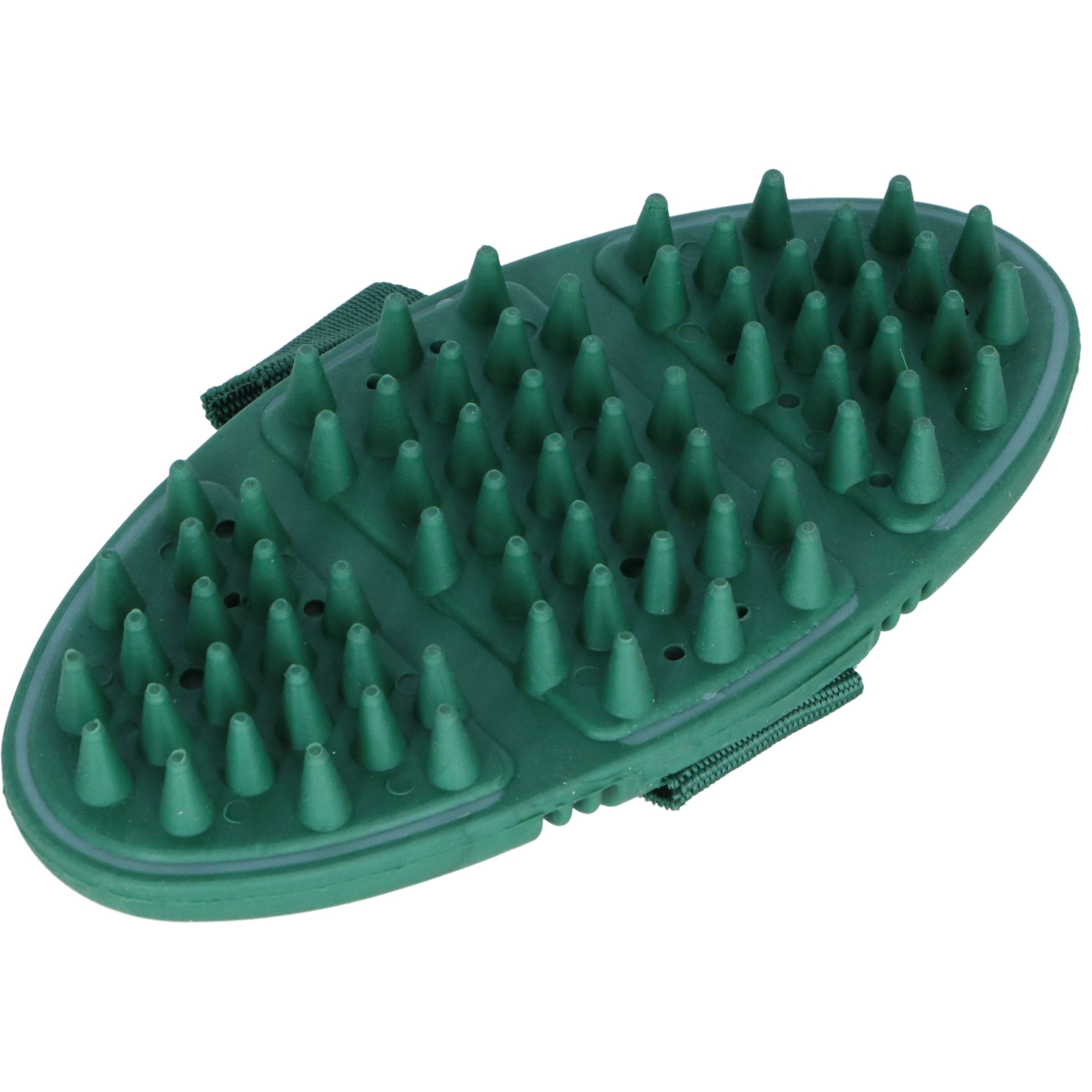 Agradi Horse Cepillo de Masaje Flex Fir Green Agradi Horse Cepillo de Masaje Flex Fir Green