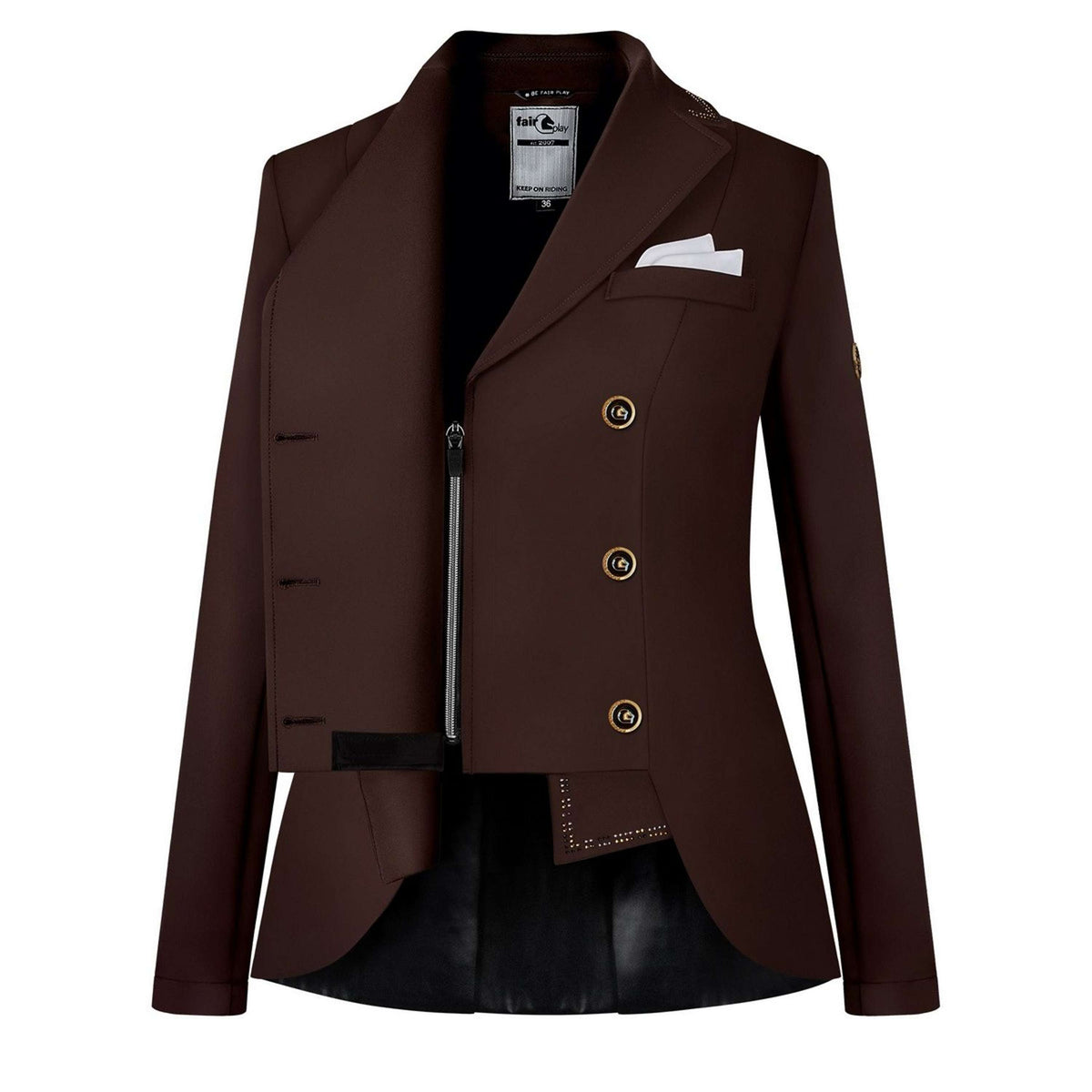 Fair Play Chaqueta de Competición Reiko VG Marron