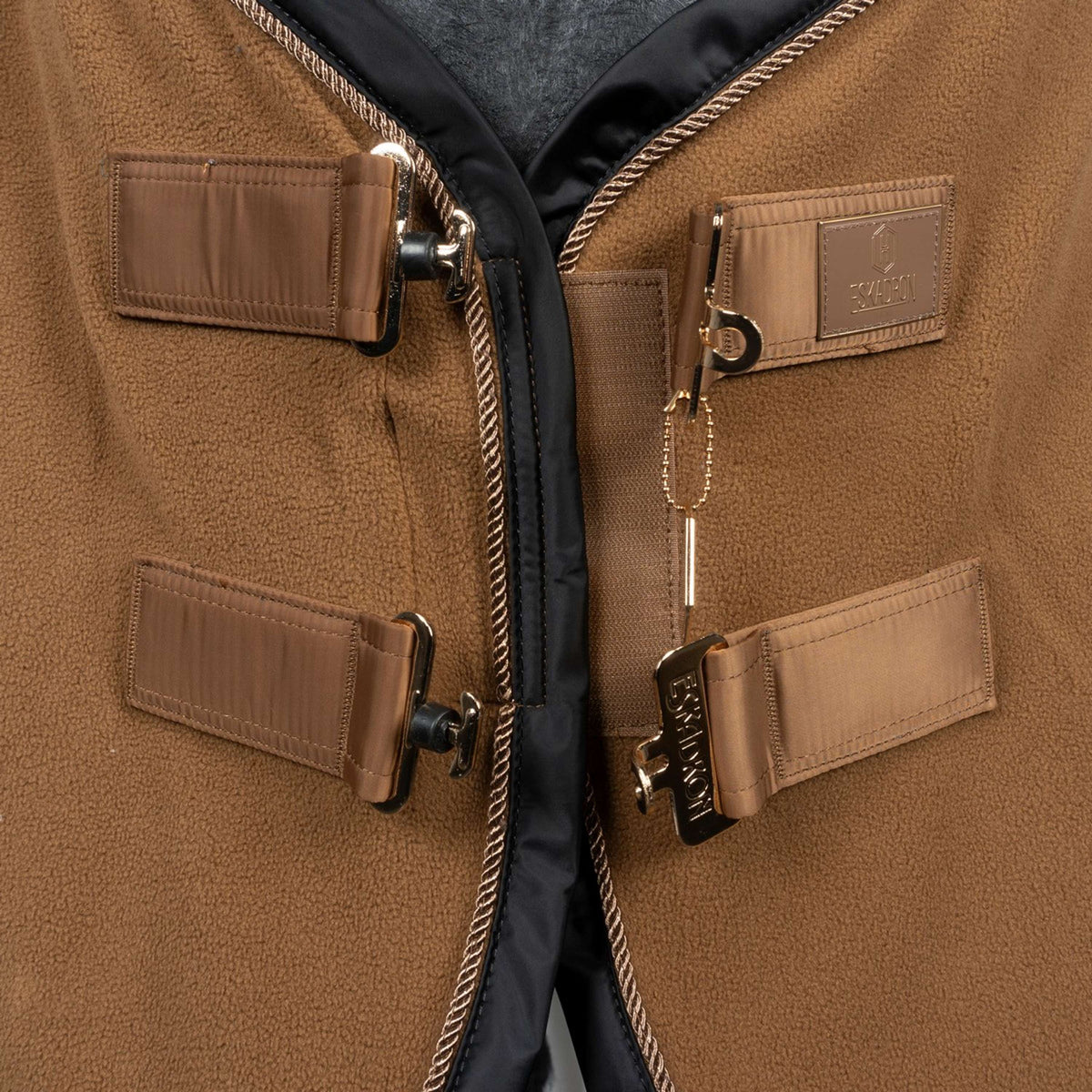 Eskadron Manta para el sudor Heritage Fleece Check Almond